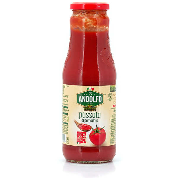 Coulis de tomates italiennes - Passata di Pomodoro - Bocal 680g