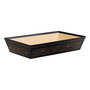 Rectangle Tray - Black White and Gold