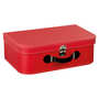 Grey and Red Little Suitcase