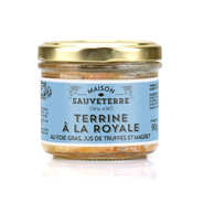 Terrine à la royale au foie gras, jus de truffe et magret