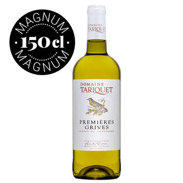 White Wine I.G.P Côtes de Gascogne Magnum - Premières Grives White Wine I.G.P Côtes de Gascogne Magnum - Premières Grives