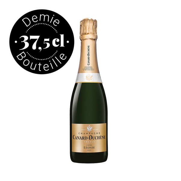 Champagne canard duchêne cuvée léonie brut - demi-bouteille - bouteille 37.5cl