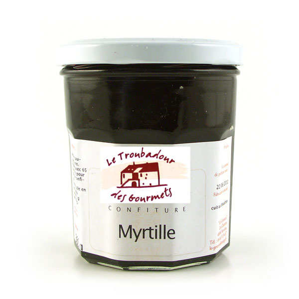 Bilberry jam Le Troubadour des Gourmets