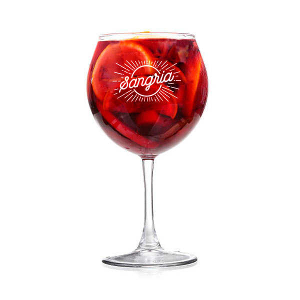 Sangria Stemmed Glass