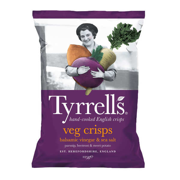 Lot de 3 sachets de chips épicés - Tyrrells