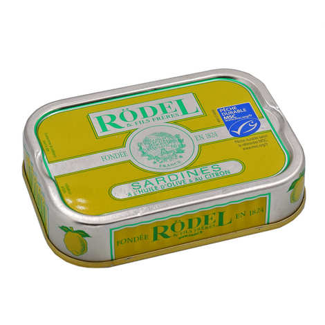 Rödel - Sardines à l'huile d'olive et au citron