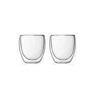Bodum Pavina Lot de 2 verres à double paroi Transparent 237 ml