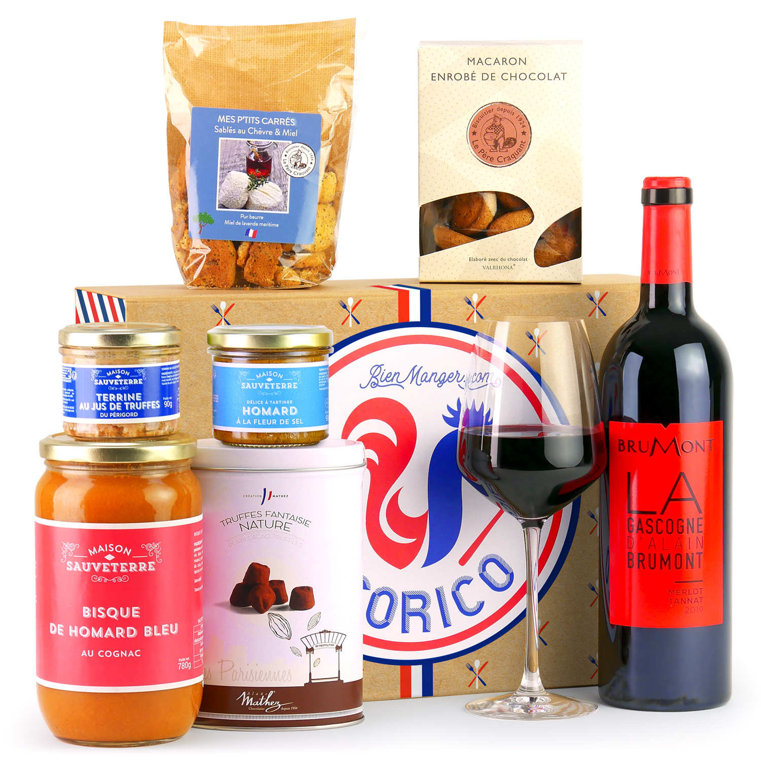 Www Cocorico Store Produits 100 Made In France Coffret cadeau gourmand Cocorico - BienManger paniers garnis