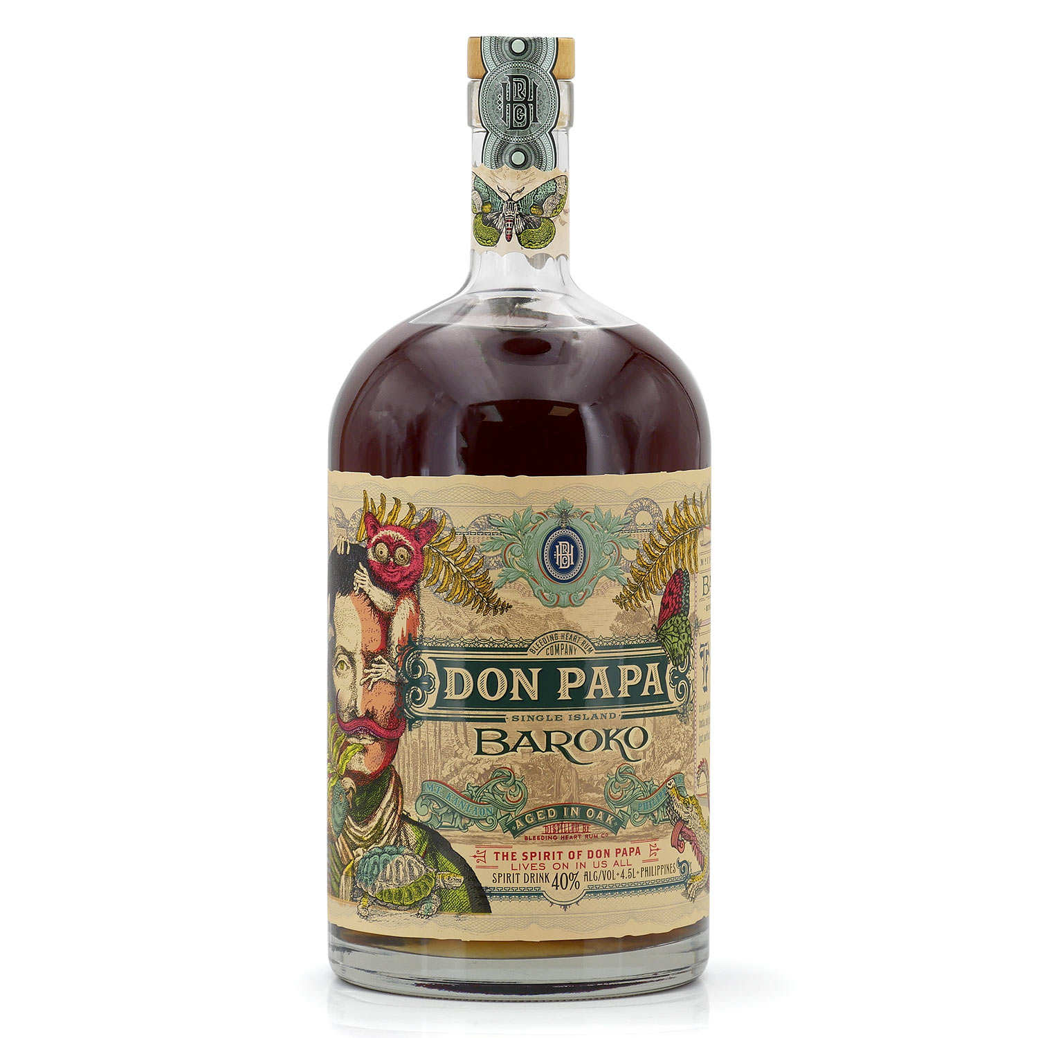 buy Gallon of Rum Don Papa BAROKO rum from Philippines