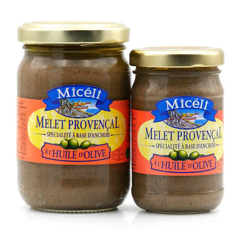 Conserverie Miceli - Melet provençal - spécialité à base d'anchois