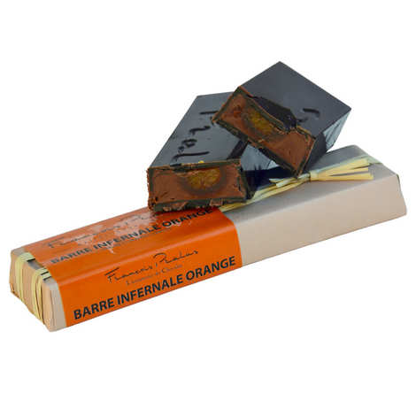 Chocolats François Pralus - Barre infernale orange - Pralus
