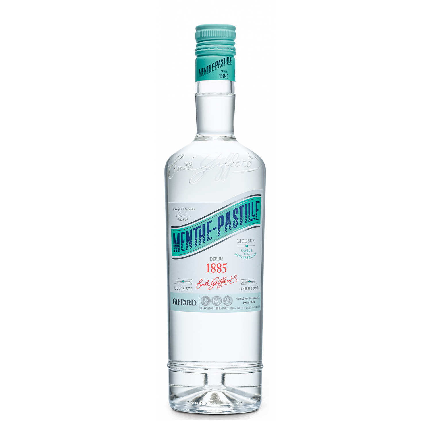 Mint Pastille white mint liqueur 24 Giffard