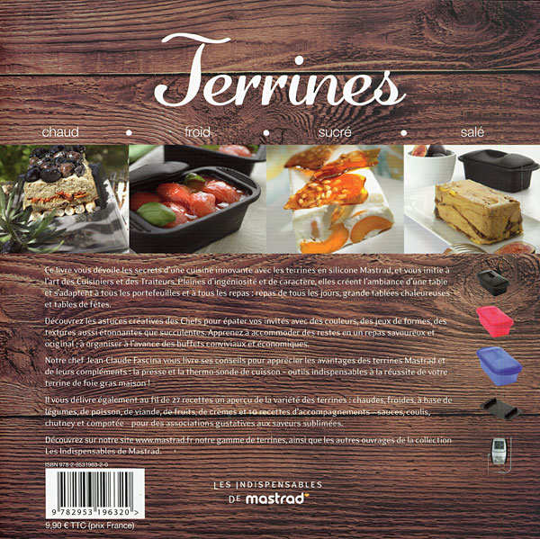 Terrines Livre de recettes Mastrad Mastrad