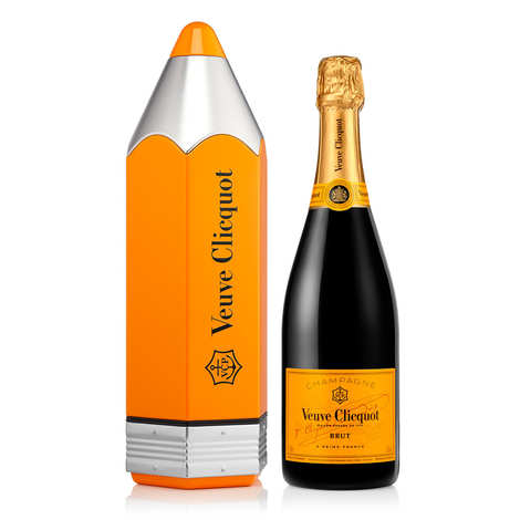 Champagne Veuve Clicquot - Coffret cadeau Crayon - Veuve Clicquot Ponsardin