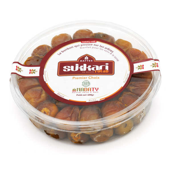 Fresh Sukkari Rutab dates from Saudi Arabia Nadaty