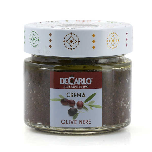 Cream of black olives De Carlo