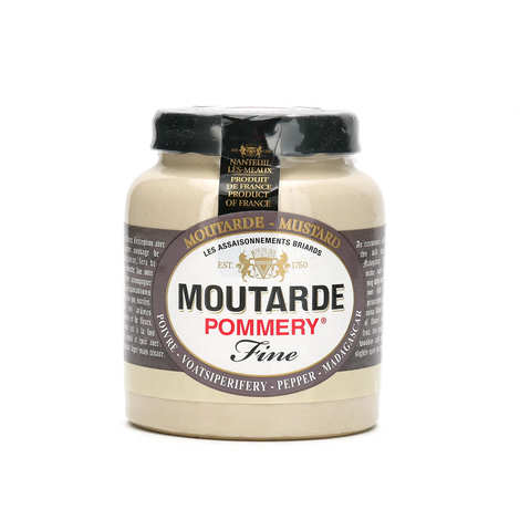 Les assaisonnements Briards - Moutarde au poivre Voatsiperifery - Pommery