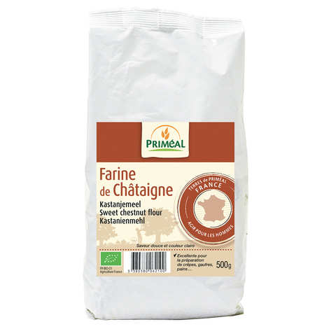 Farine de châtaigne AOP Corse (1kg) - Agriculture Biologique - L'Acqualina