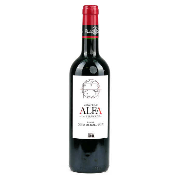 ワイン Chateau Alfa La Bernarde 2000 Château Alfa la Bernade - Blaye Côtes de Bordeaux AOP vin rouge