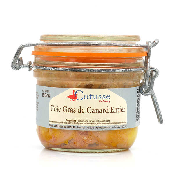 Whole Duck Foie Gras Catussr Michel Catusse