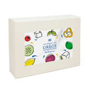 Boite cadeau rectangle "Douce Grèce"