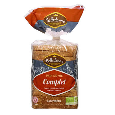 Pain de mie bio complet Pain de mie bio complet