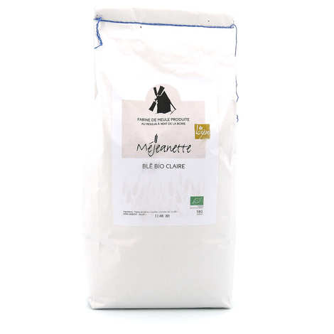 Lightly ground organic wheat flour - Mejeanette - Moulin de la Borie