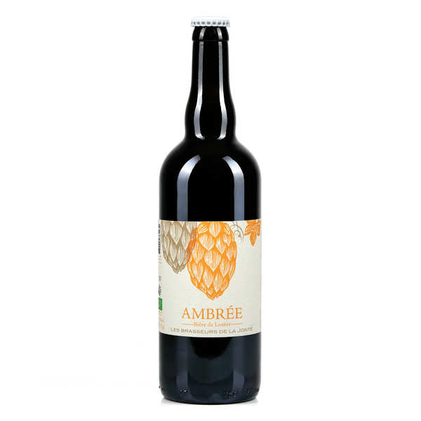 Bière ambrée bio de Lozère 5.5% - Bouteille de 75cl