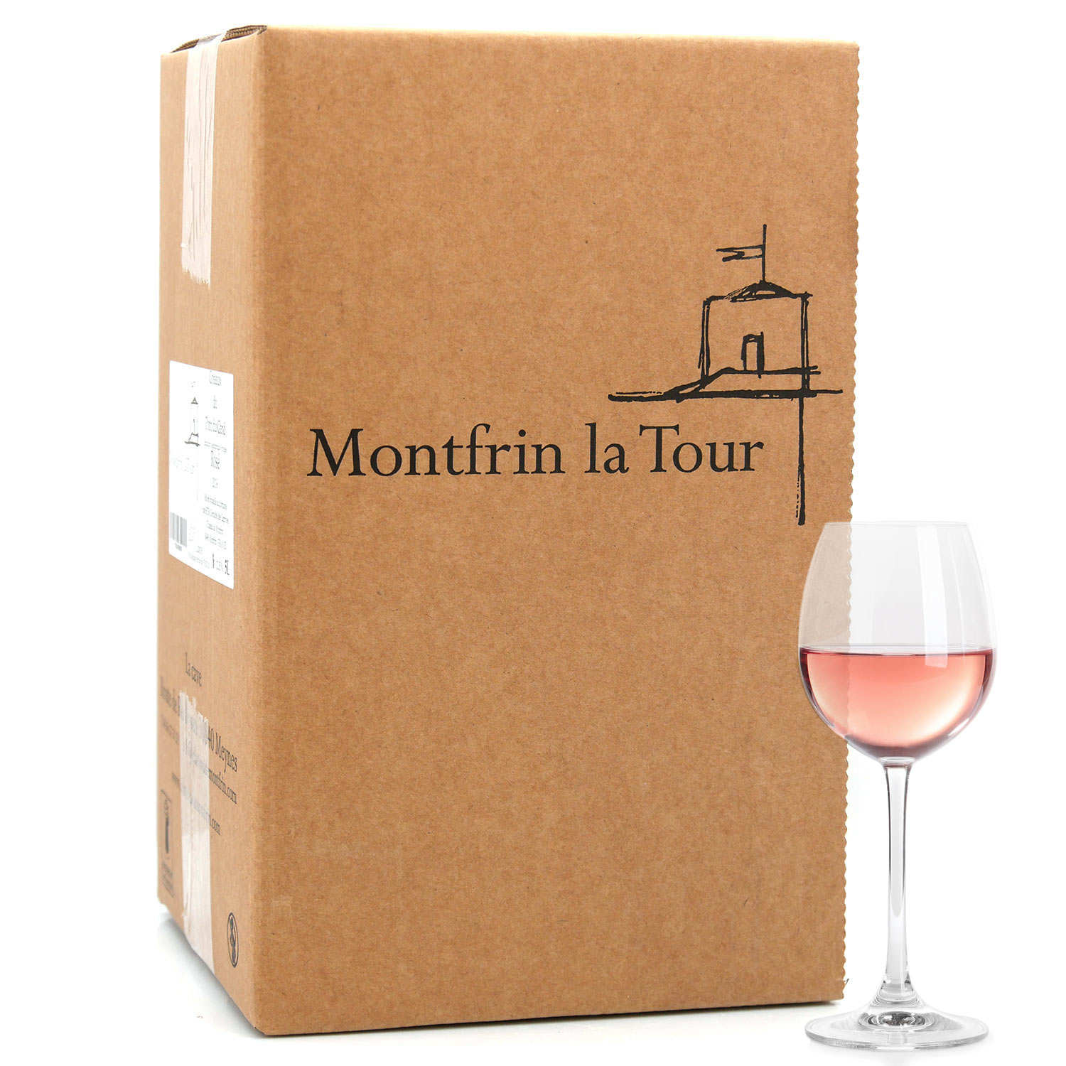 Montfrin La Tour Vin Rose Bio En Bib De 5l Igp Chateau De Montfrin