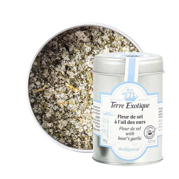Wild garlic fleur de sel Terre Exotique