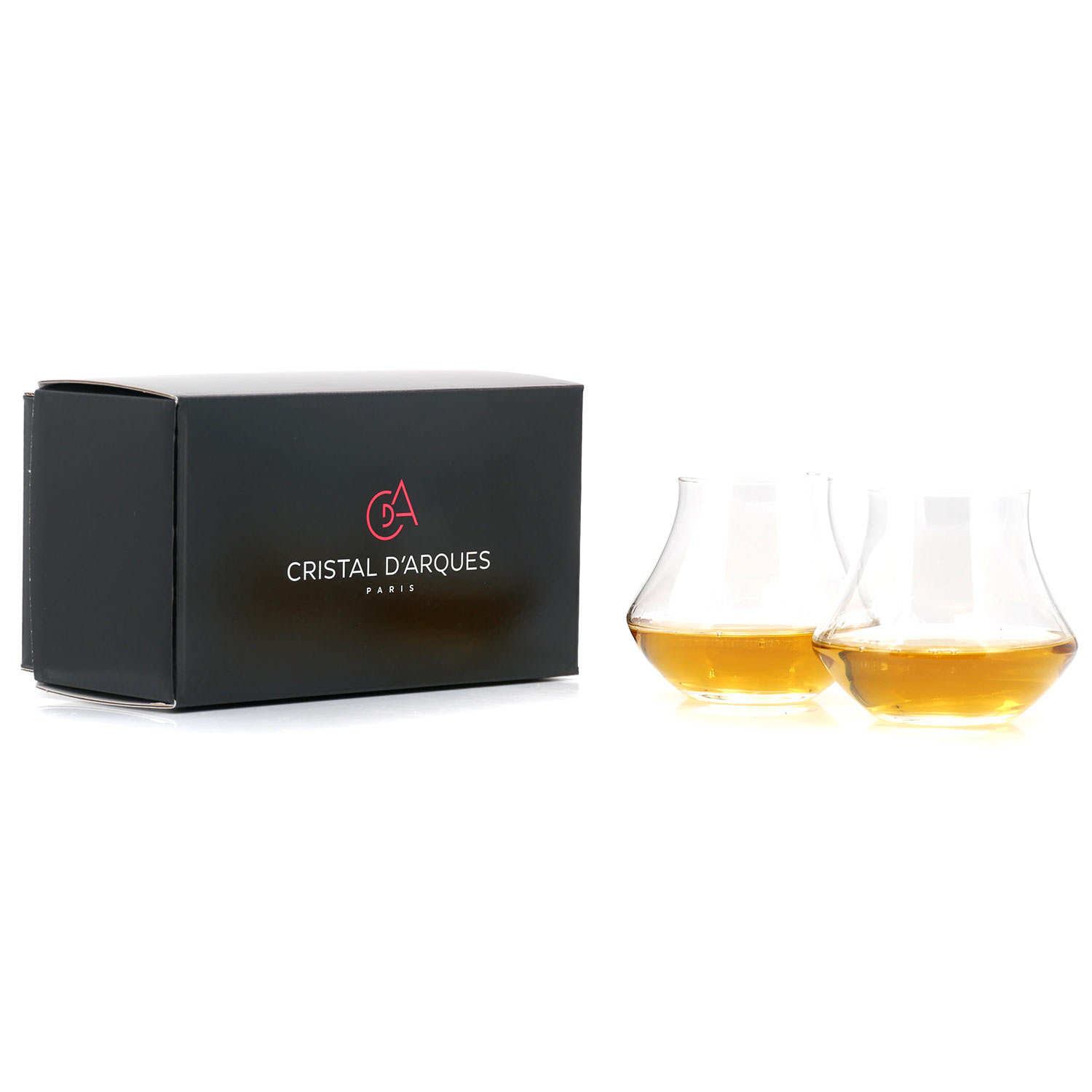 Achat Verres à Whisky Diamante Paire De Gobelets Courts En Cristal - Collection 'riviera' - Cofet De 2 en gros