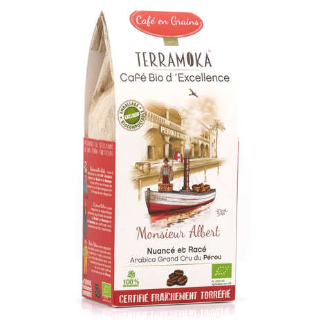 Terra Moka - Albert - café bio en grains du Pérou