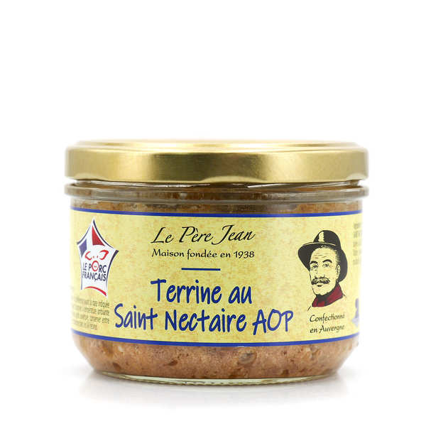 Terrine with Saint Nectaire cheese - Le Père Jean