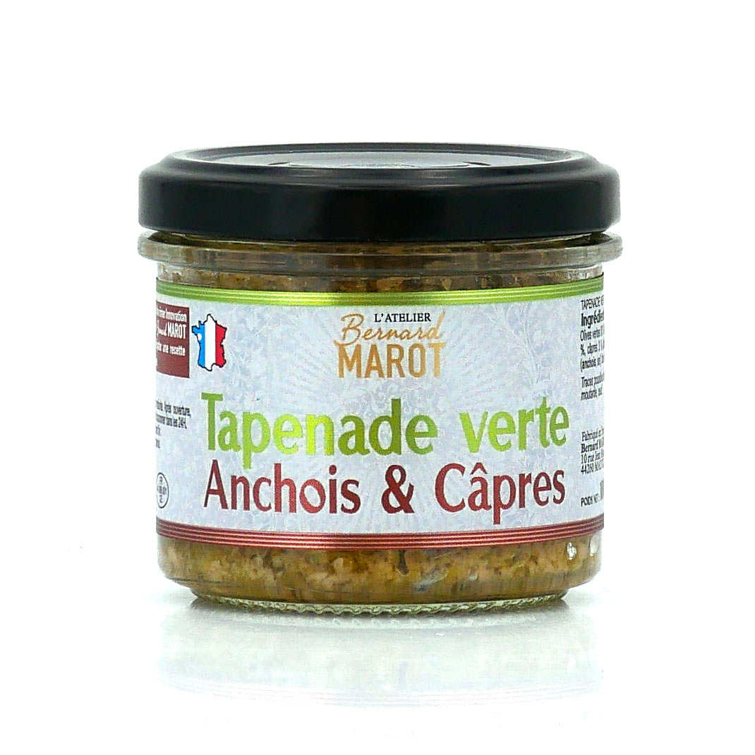 Anchovies and Capers Green Tapenade - Maison Sauveterre