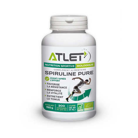 Pure Spirulina in 500mg - Atlet