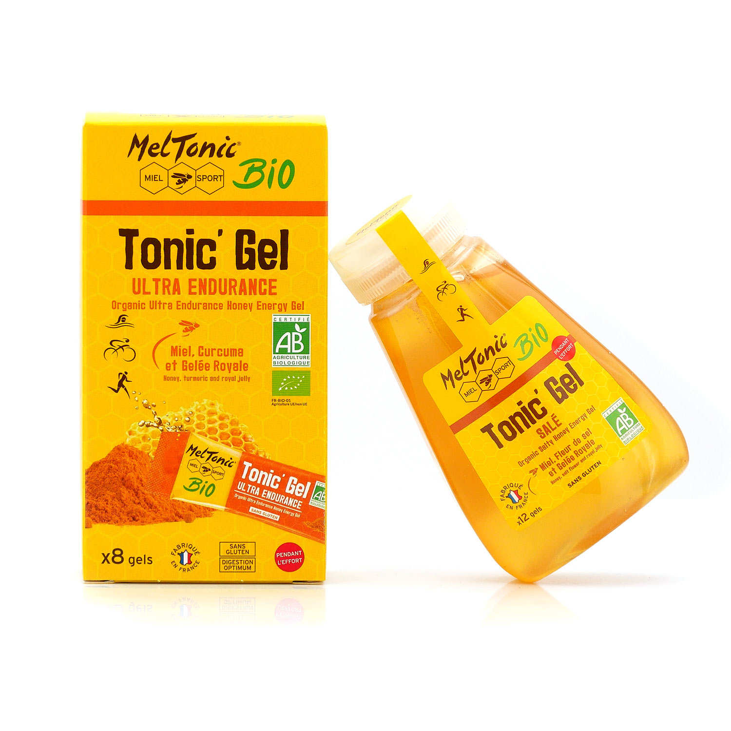 Endurance Organic Energy Gel - Honey, turmeric and royal -