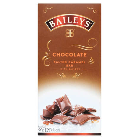 Tablette de chocolat au lait fourré au caramel salé et au Bailey's - Baileys