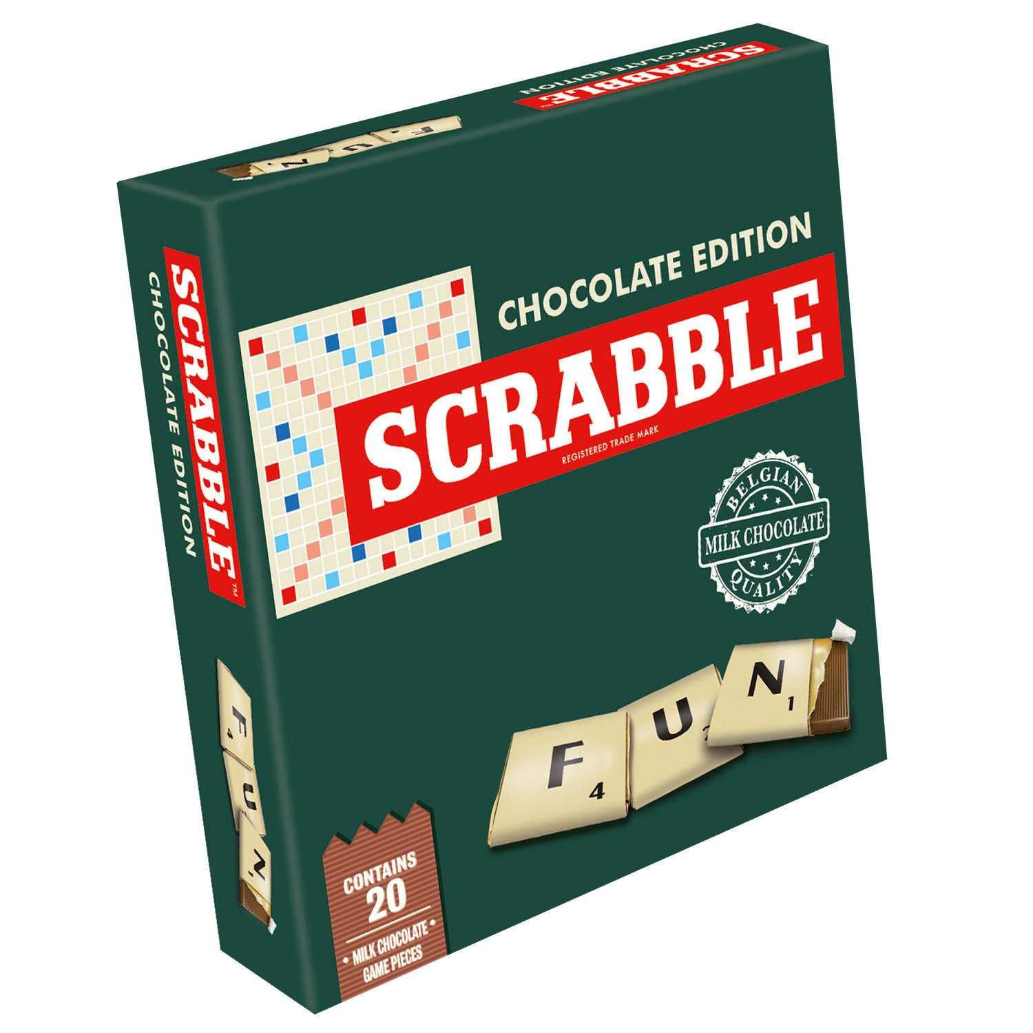Scrabble en chocolat