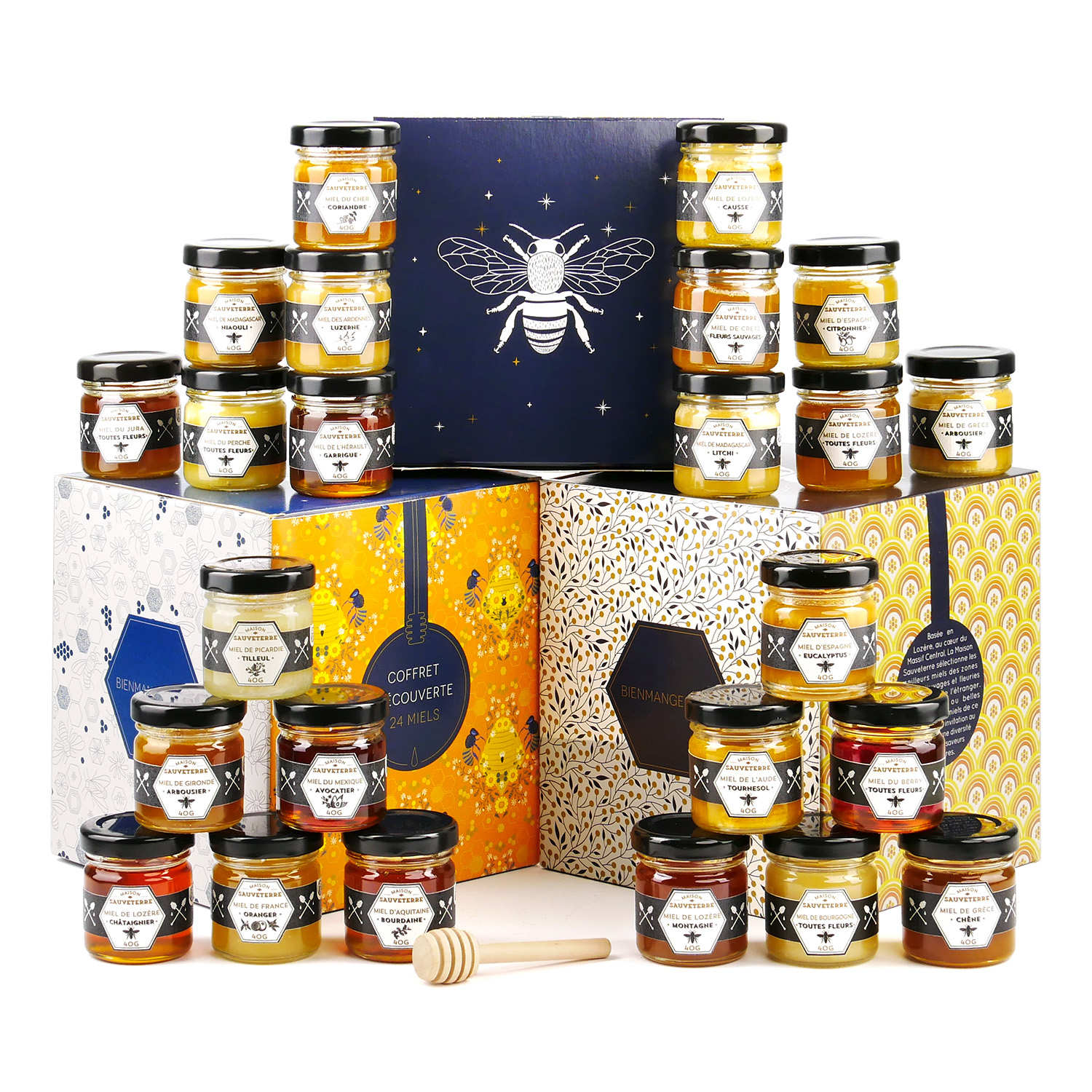 Honey Advent Calendar 24 jars Calendriers