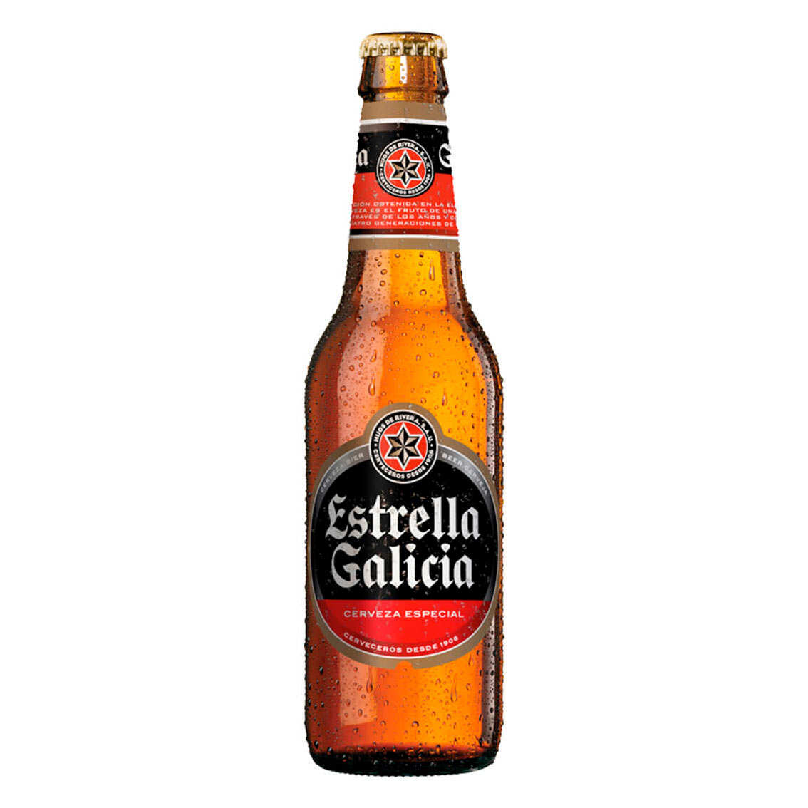 Estrella Galicia Especial Bière blonde espagnole 5.5 Estrella Galicia