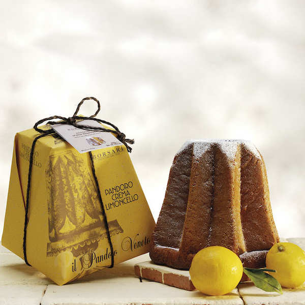 Pandoro la cr me de limoncello Borsari