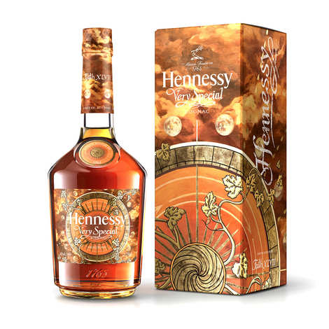 Cognac bottle Hennessy Very Special 70 cl 40 % with box
