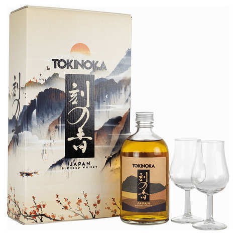 Whisky Tokinoka - Coffret 2 verres 40%