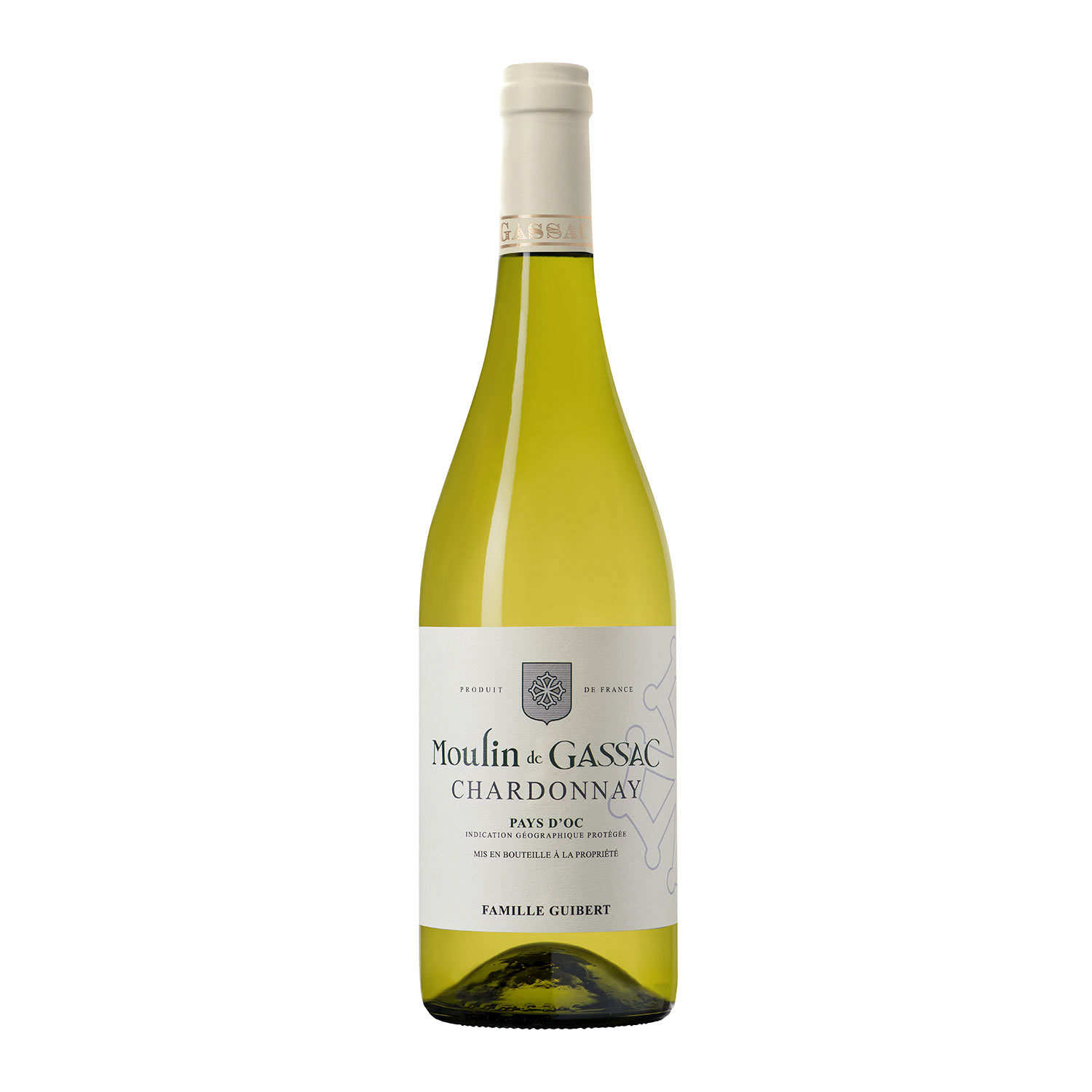 Moulin de Gassac 100 Chardonnay white wine IGP Pays d'Oc Mas de Daumas Gassac