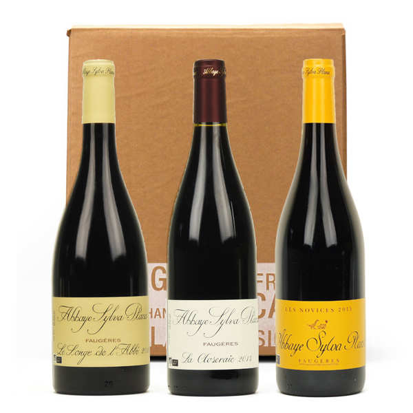 Box 3 vins rouges Faugères l’Abbaye Sylva Plana