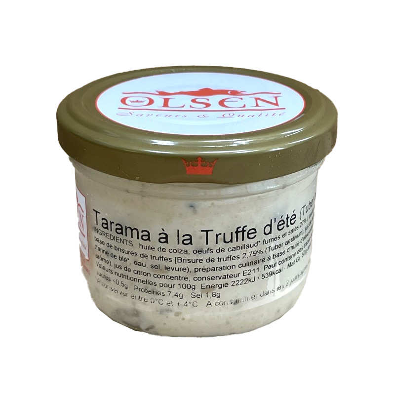 Traditional tarama with summer truffle (2,8%) - Olsen
