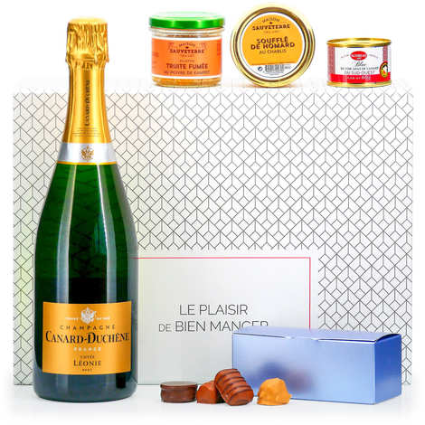 Coffret cadeau Champagne Festif - BienManger Paniers Garnis
