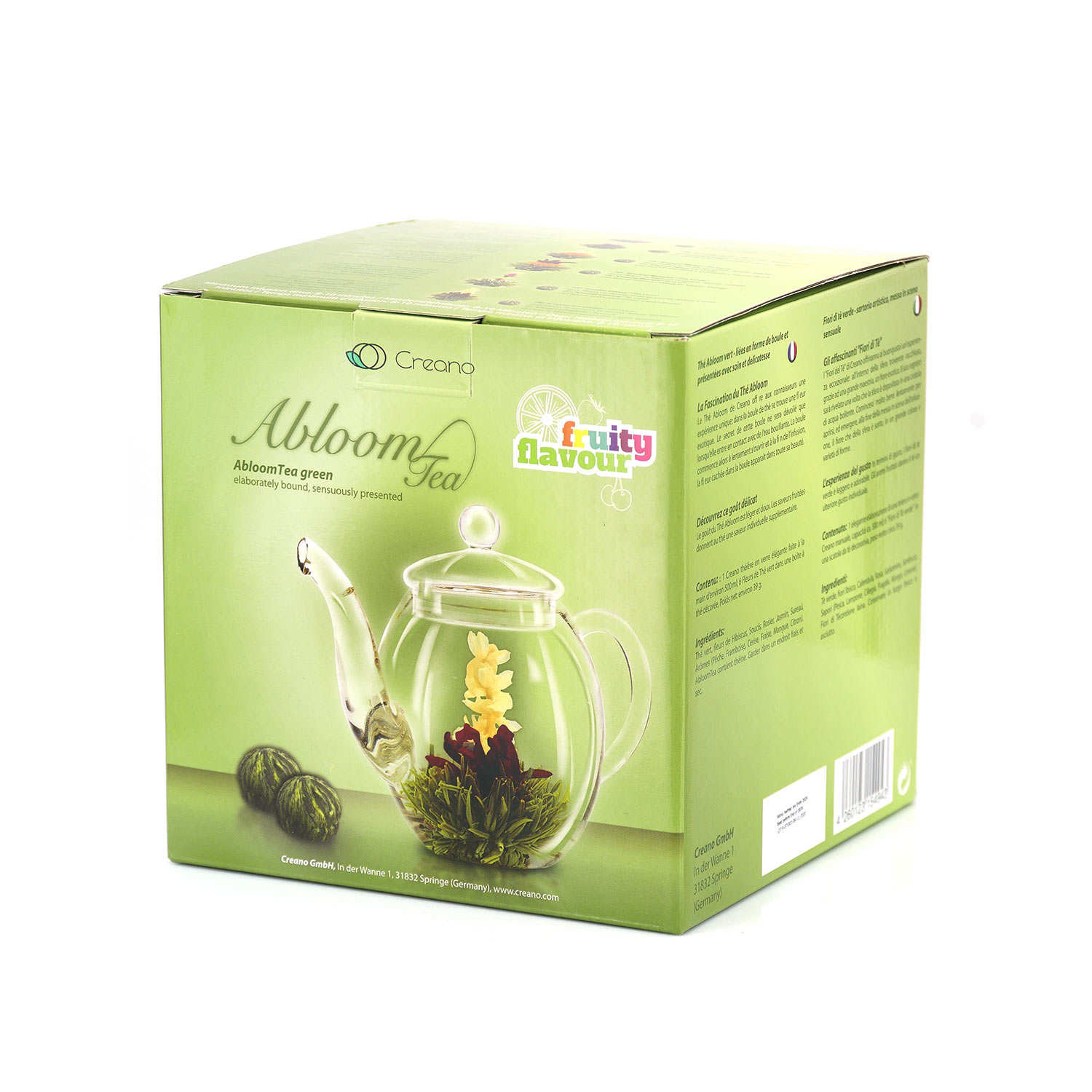 Boîte de 6 fleurs de thé blanc pour théière Créano – Morgane c