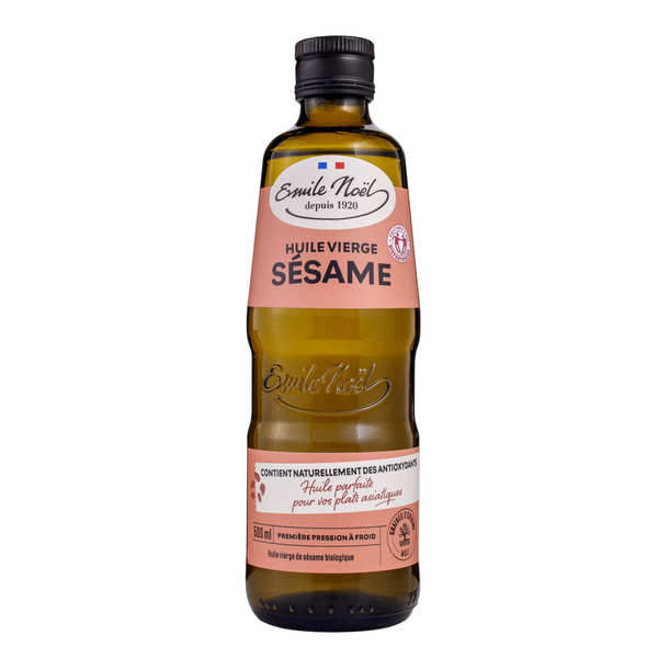 Buy Emile Noel organic toasted sesame oil 500ml with same day