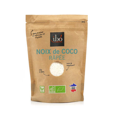 Ibo Produits Bio - Noix de coco râpée bio et équitable